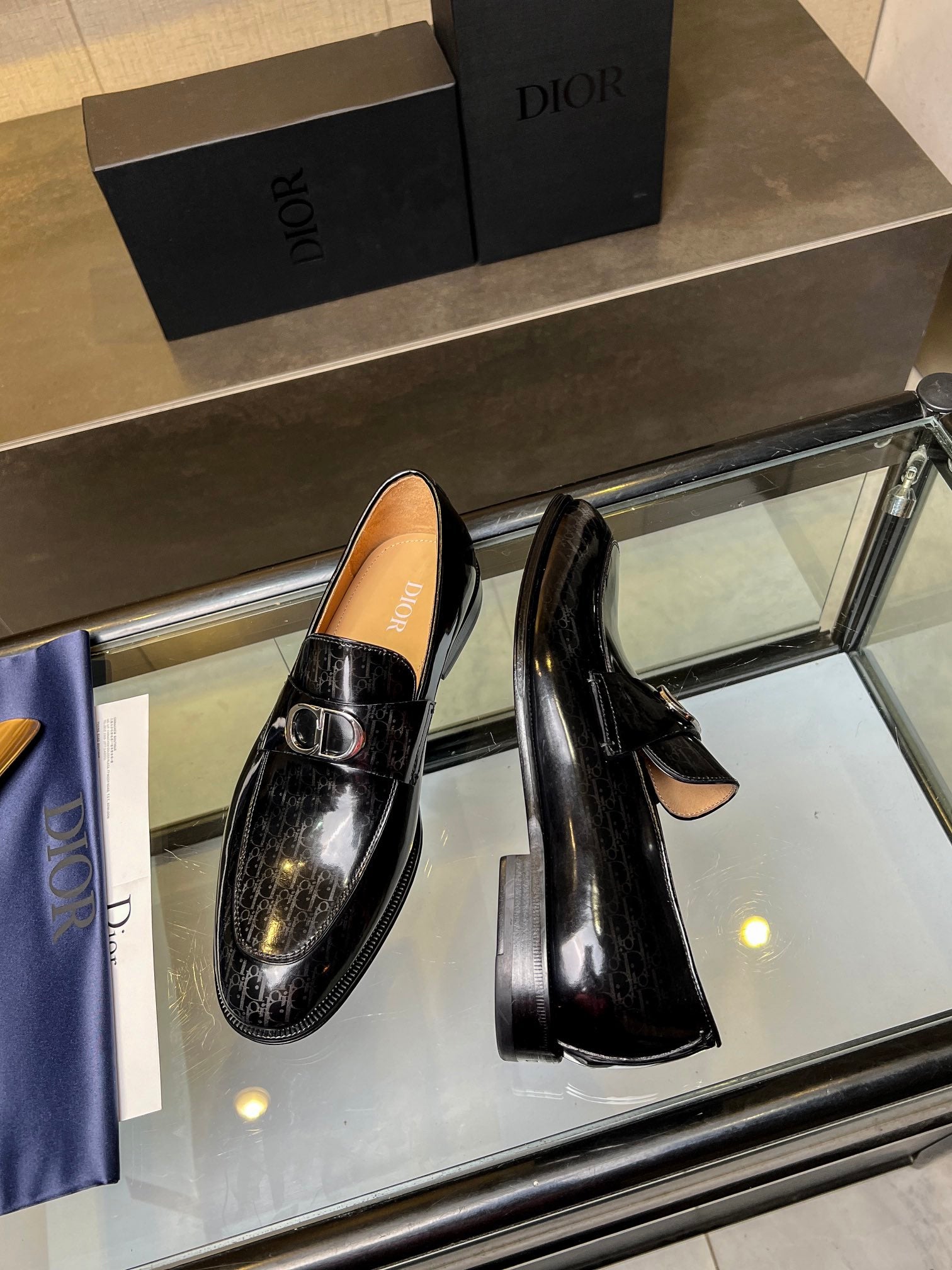 Dior Men’s Shoes – Premium Leather Dress Shoes | Italian Cowhide & Genuine Leather Sole | Sizes 38–46
