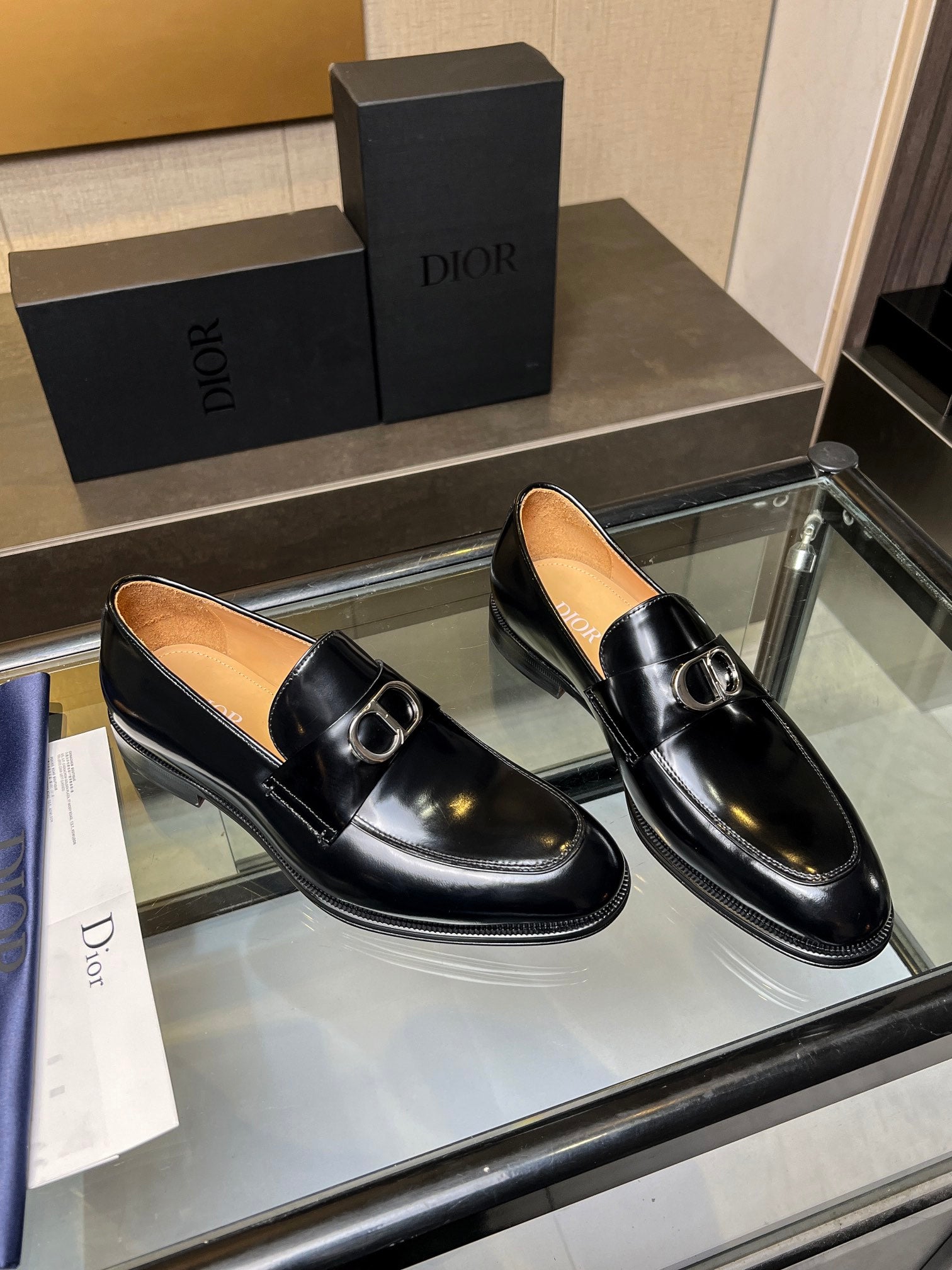 Dior Men’s Shoes – Premium Leather Dress Shoes | Italian Cowhide & Genuine Leather Sole | Sizes 38–46
