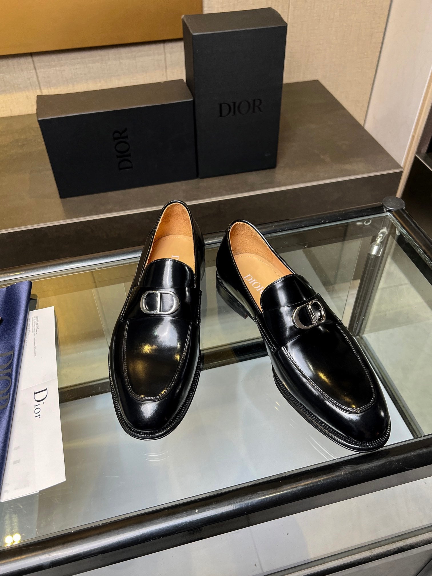 Dior Men’s Shoes – Premium Leather Dress Shoes | Italian Cowhide & Genuine Leather Sole | Sizes 38–46