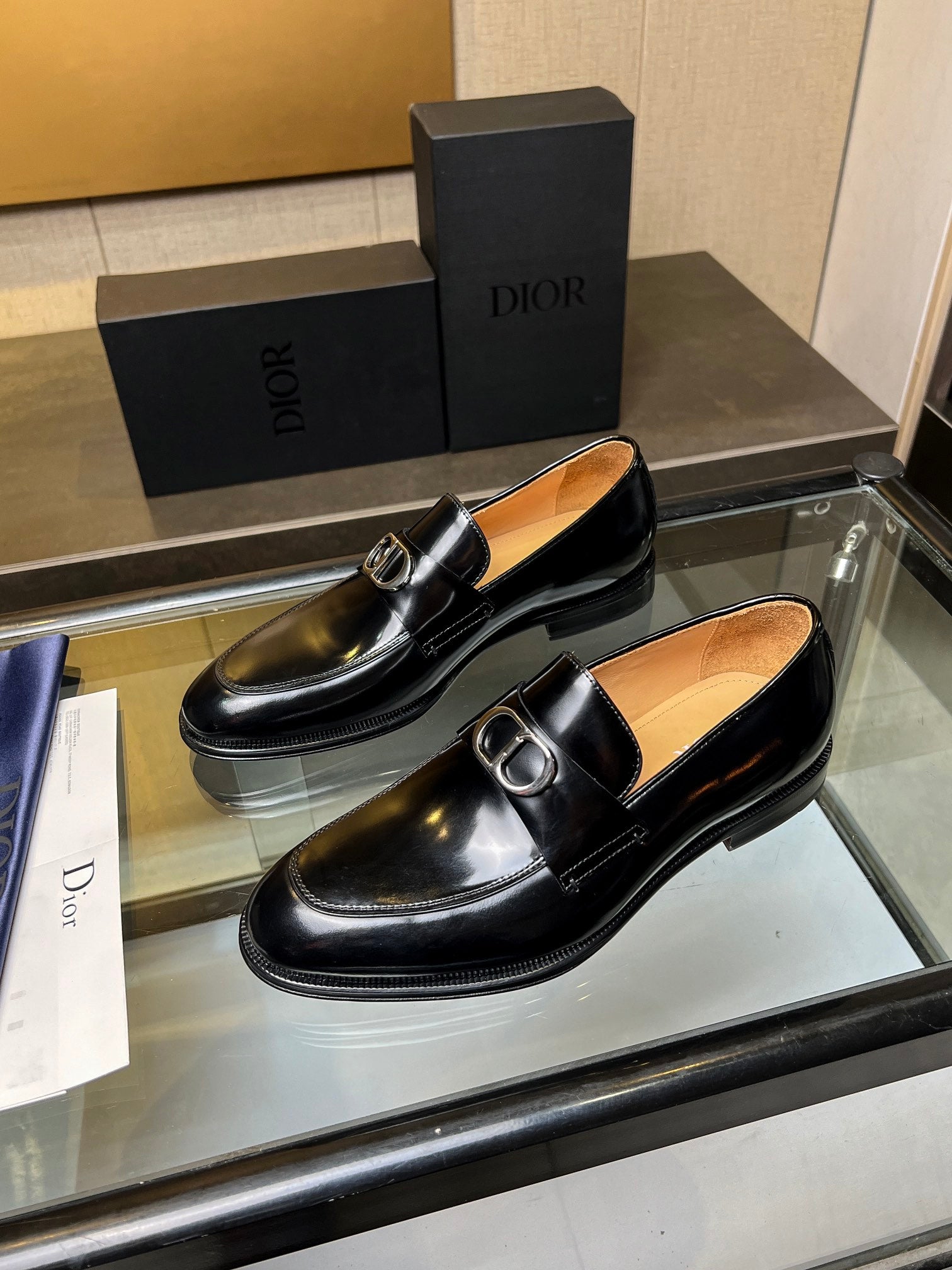 Dior Men’s Shoes – Premium Leather Dress Shoes | Italian Cowhide & Genuine Leather Sole | Sizes 38–46