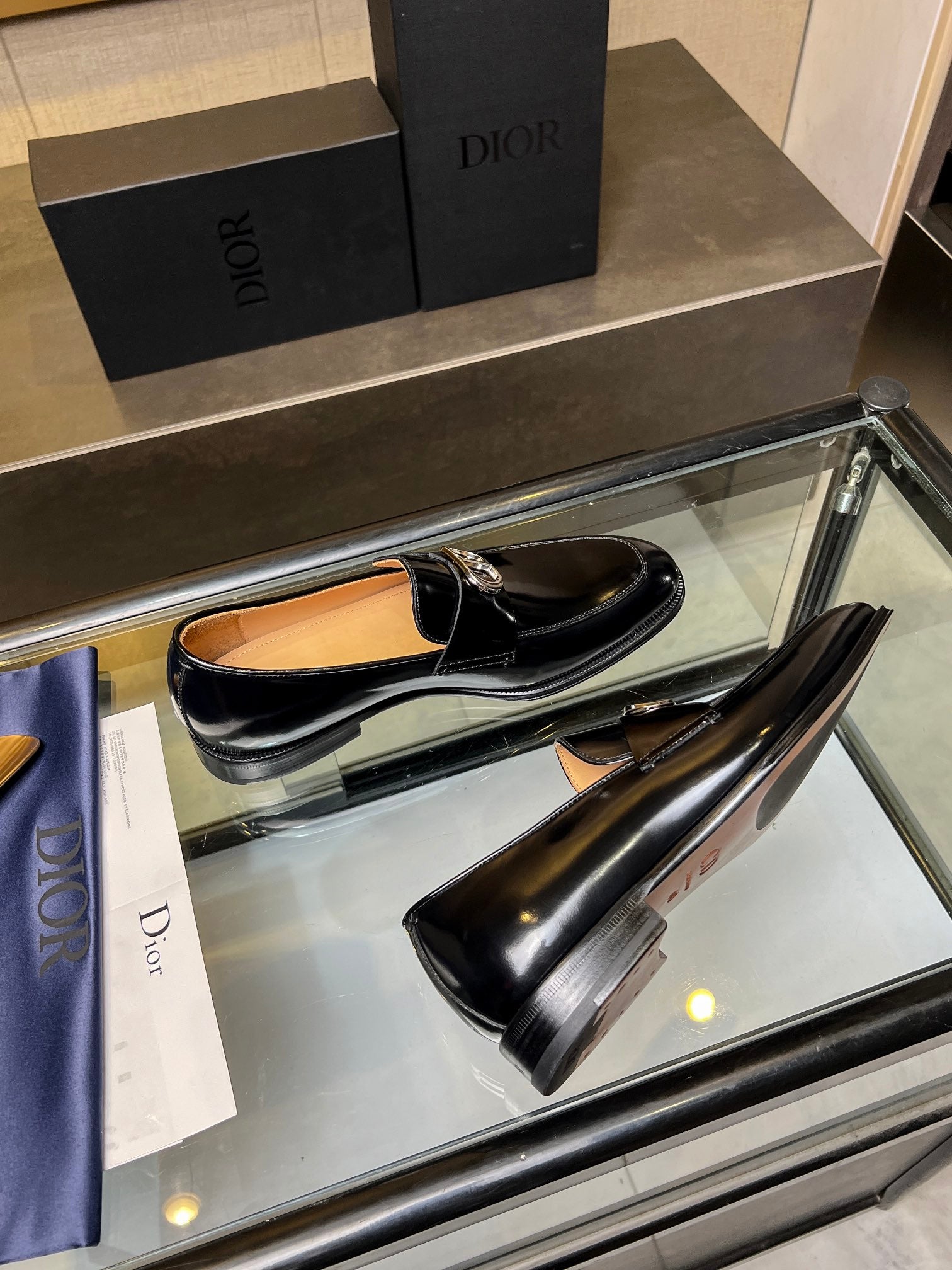 Dior Men’s Shoes – Premium Leather Dress Shoes | Italian Cowhide & Genuine Leather Sole | Sizes 38–46