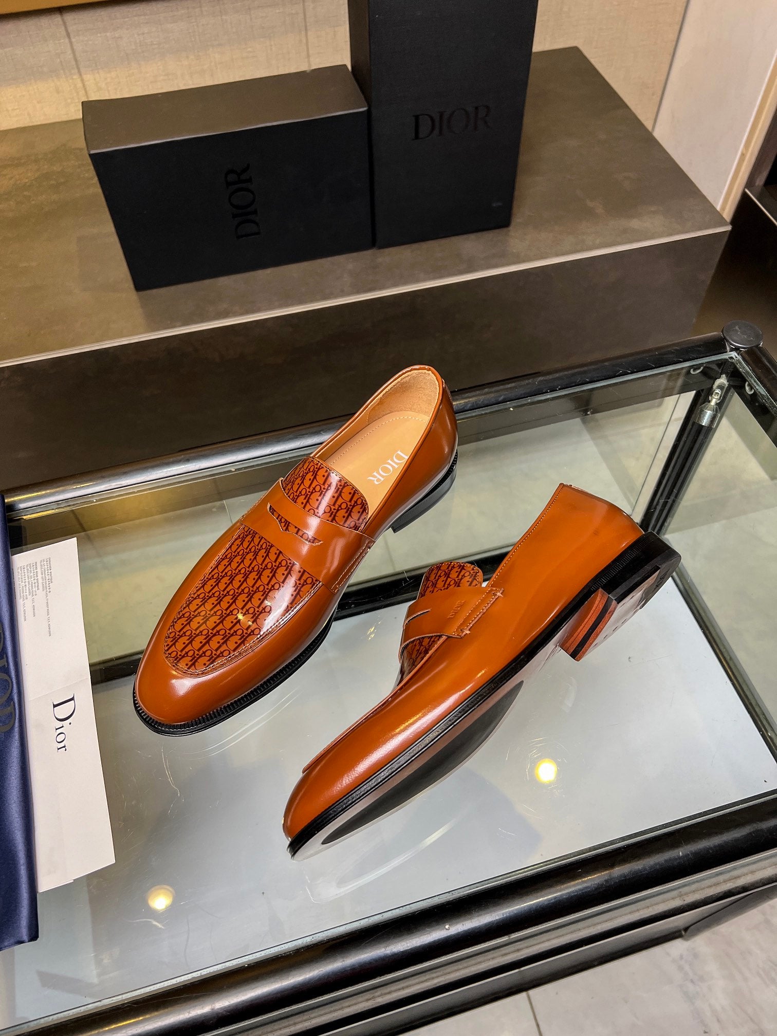 Dior Men’s Shoes – Premium Leather Dress Shoes | Italian Cowhide & Genuine Leather Sole | Sizes 38–46