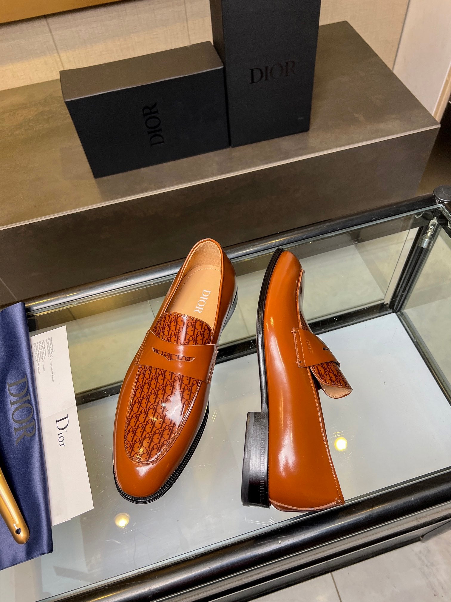 Dior Men’s Shoes – Premium Leather Dress Shoes | Italian Cowhide & Genuine Leather Sole | Sizes 38–46