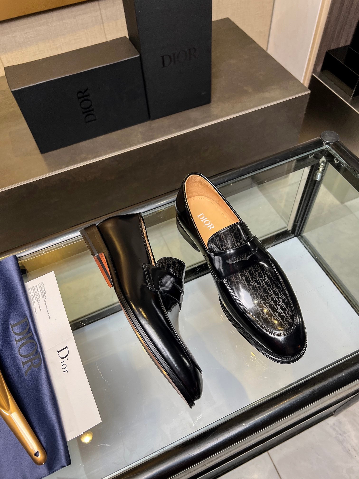 Dior Men’s Shoes – Premium Leather Dress Shoes | Italian Cowhide & Genuine Leather Sole | Sizes 38–46