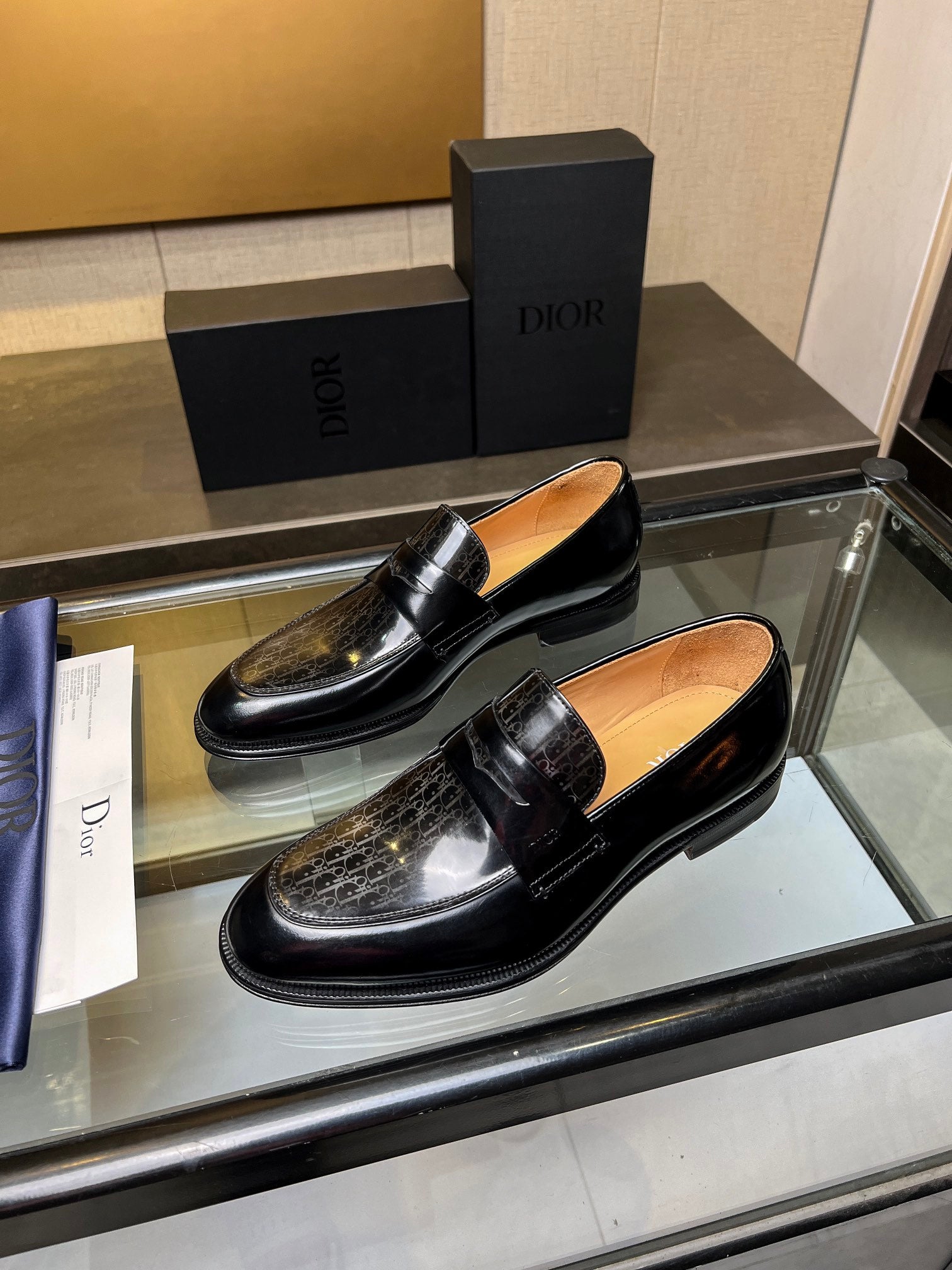 Dior Men’s Shoes – Premium Leather Dress Shoes | Italian Cowhide & Genuine Leather Sole | Sizes 38–46