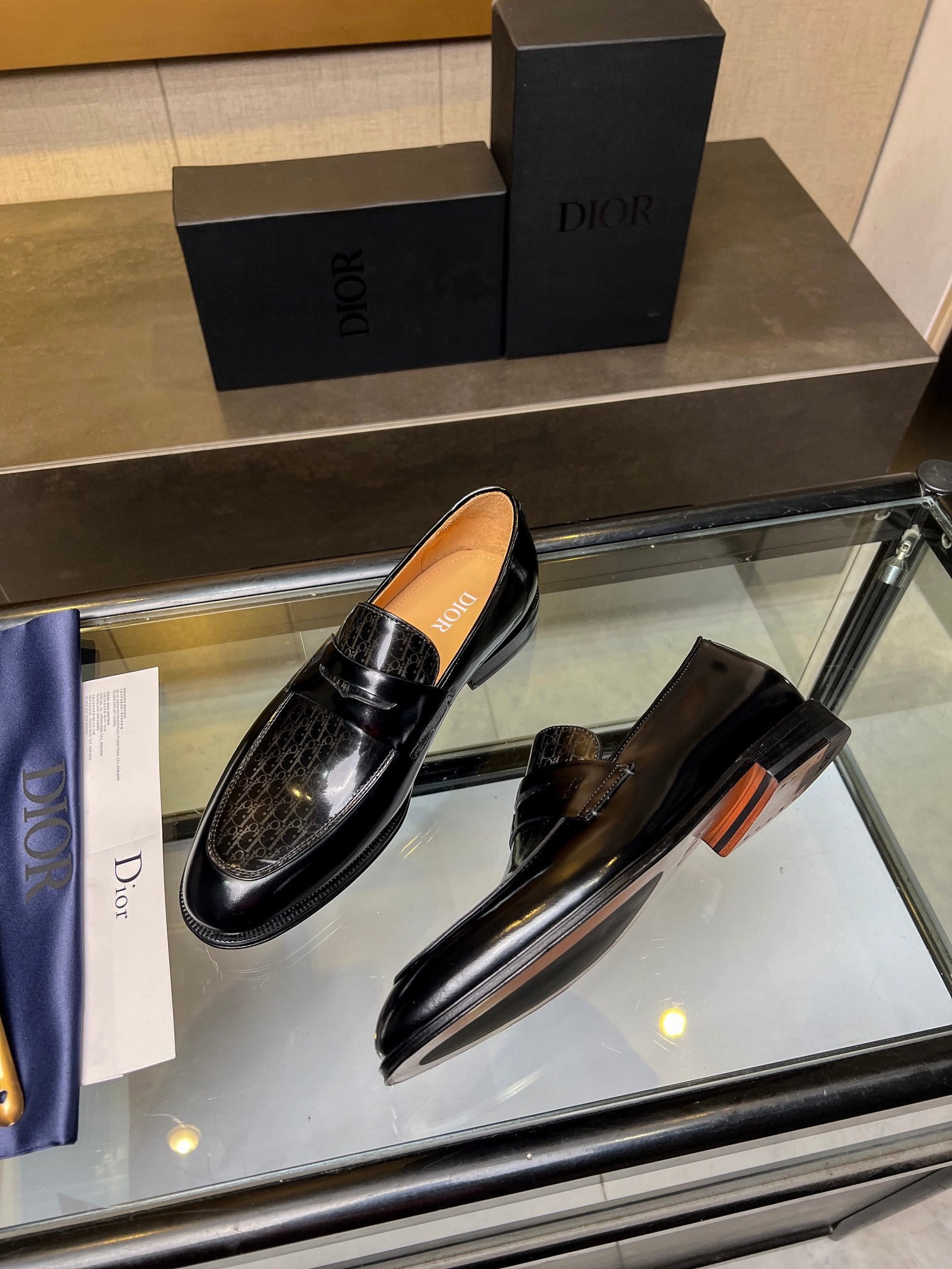Dior Men’s Shoes – Premium Leather Dress Shoes | Italian Cowhide & Genuine Leather Sole | Sizes 38–46