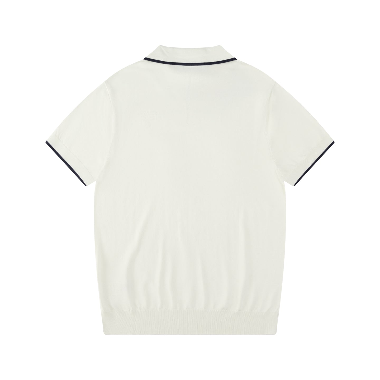 PRADA Contrast-Trim Knit Polo Shirt – Lightweight Breathable Summer Style – Sizes M–3XL