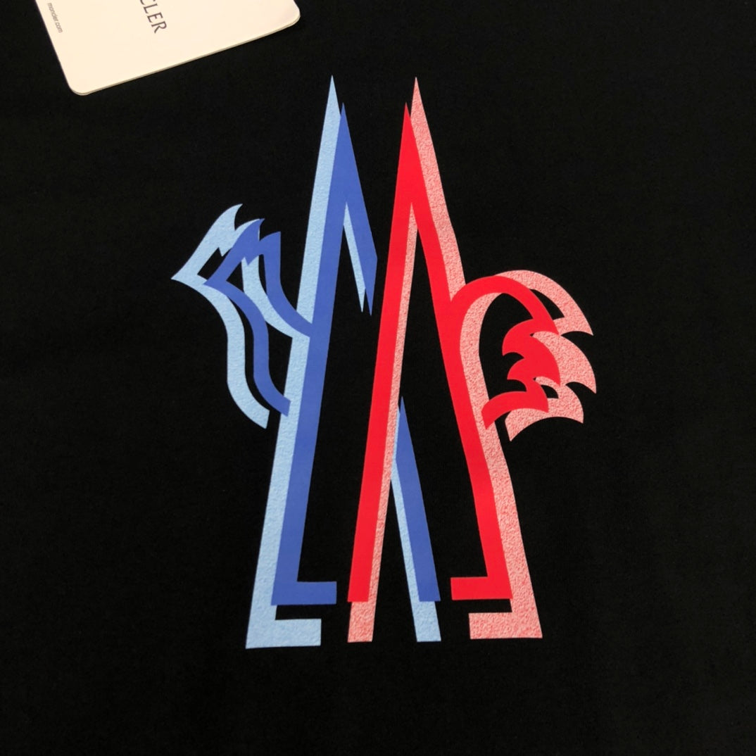 MONCLER Logo Theme T-Shirt – Premium Double-Spun Cotton – Sizes S–XL