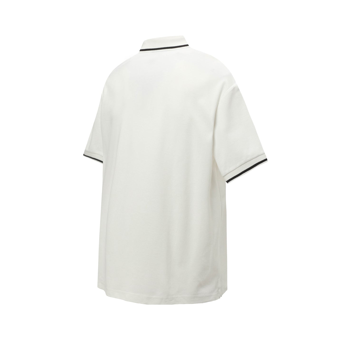 PRADA Essential Embroidered Logo Polo Shirt – Black – Sizes M–3XL