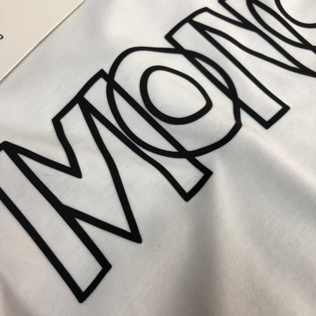 MONCLER Classic Logo Print T-Shirt – Premium Cotton – Sizes S–XL