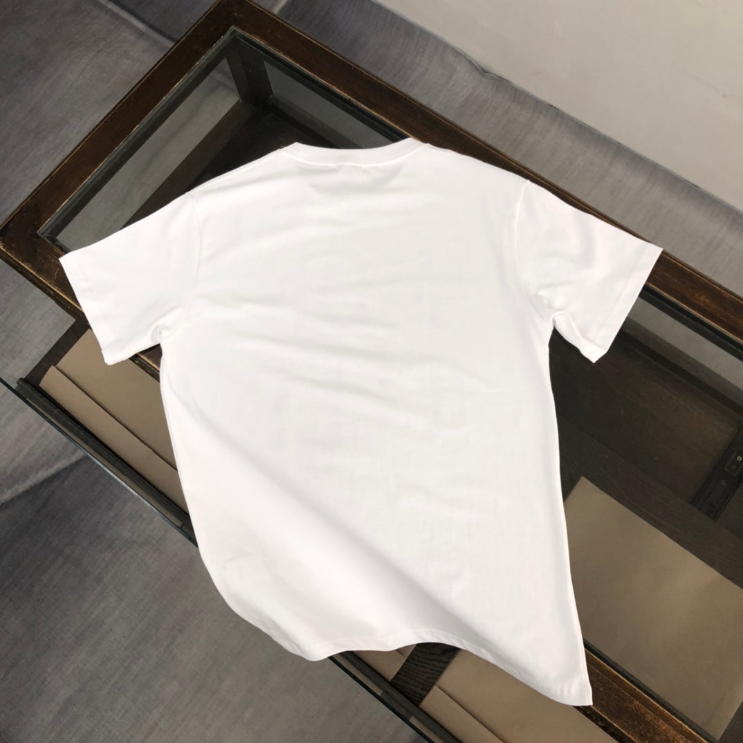 MONCLER Premium Cotton Logo Print T-Shirt – 260g Custom Cotton – Sizes S–XL