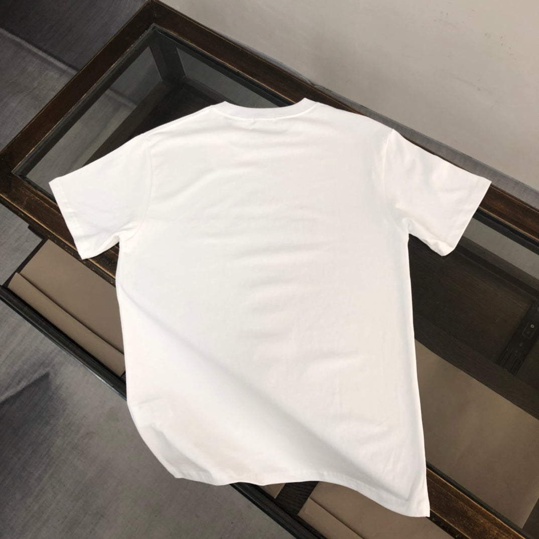 MONCLER Premium Cotton Logo Print T-Shirt – 260g Custom Cotton – Sizes S–XL