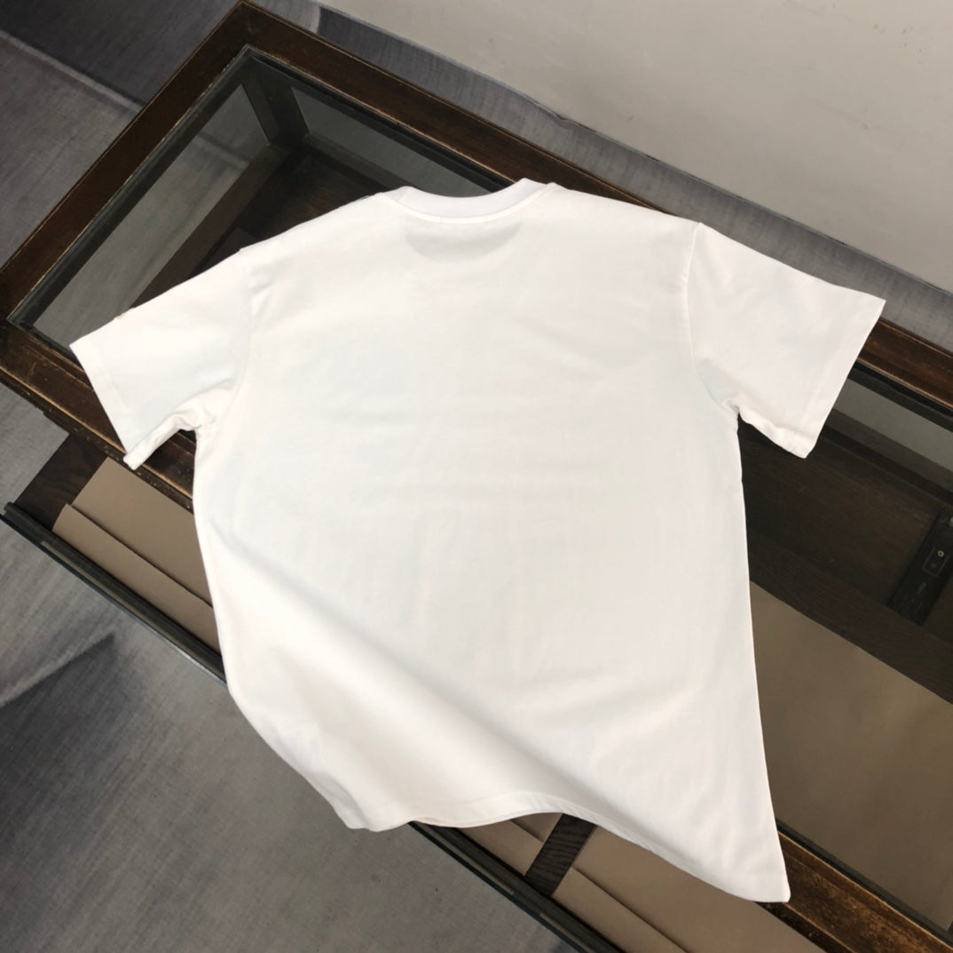 MONCLER Spring/Summer New Logo T-Shirt – 100% Cotton – Unisex Oversized Fit – Sizes S–XL