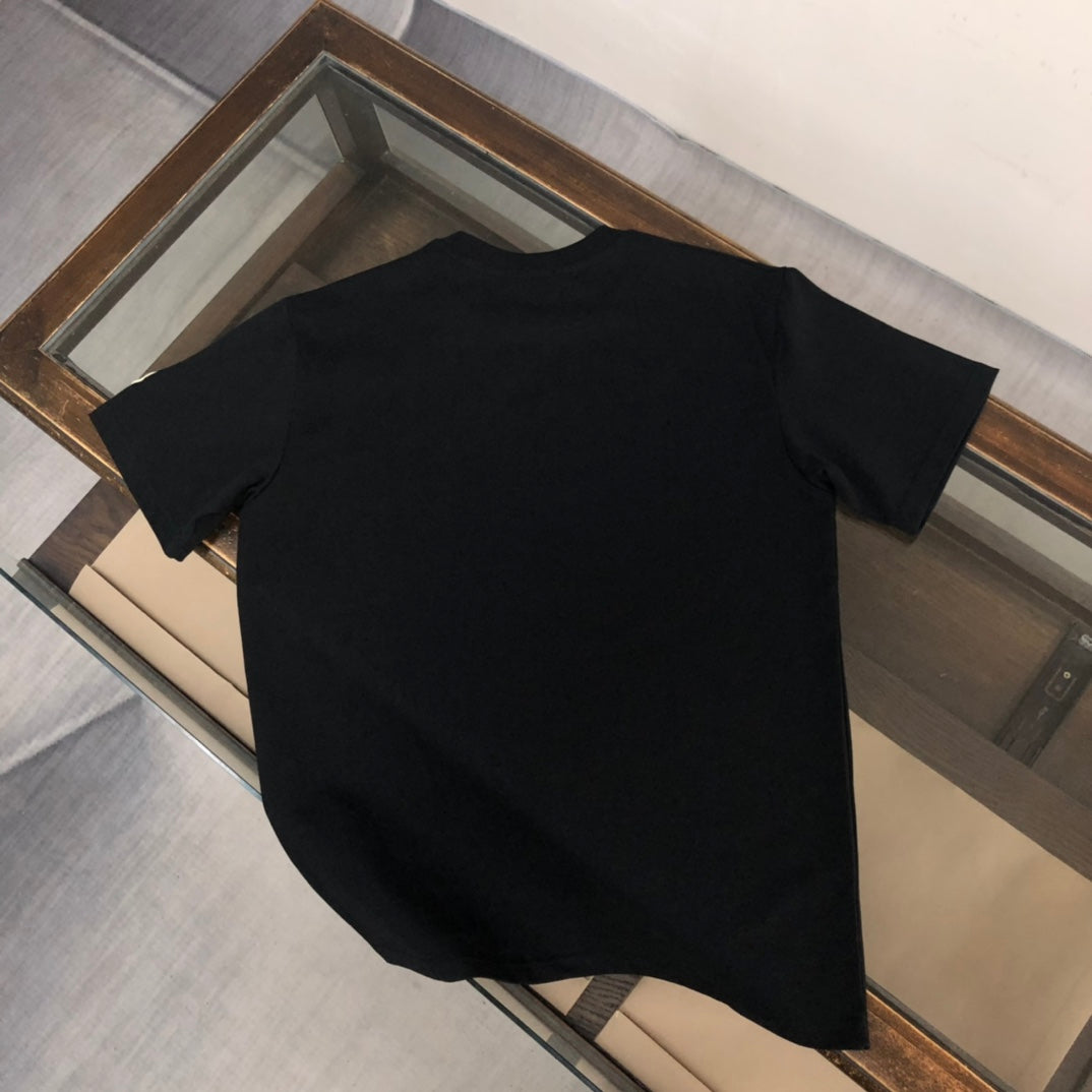 MONCLER Spring/Summer New Logo T-Shirt – 100% Cotton – Unisex Oversized Fit – Sizes S–XL