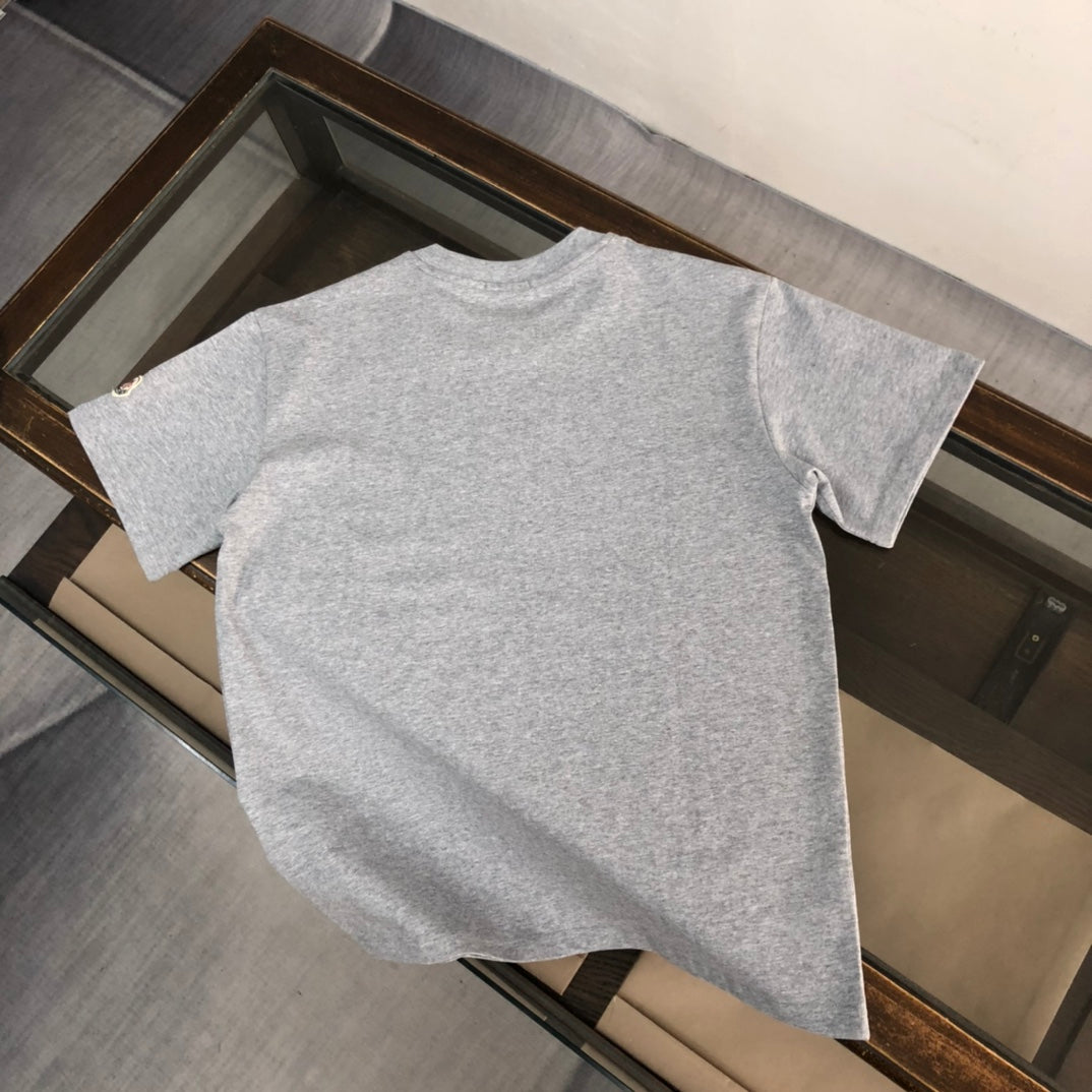 MONCLER Minimalist Classic T-Shirt – Premium Cotton – Unisex Oversized Fit – Sizes S–XL