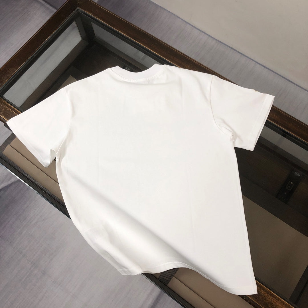 MONCLER Spring/Summer New Logo T-Shirt – Premium Tech Fabric – Oversized Fit – Sizes S–XL