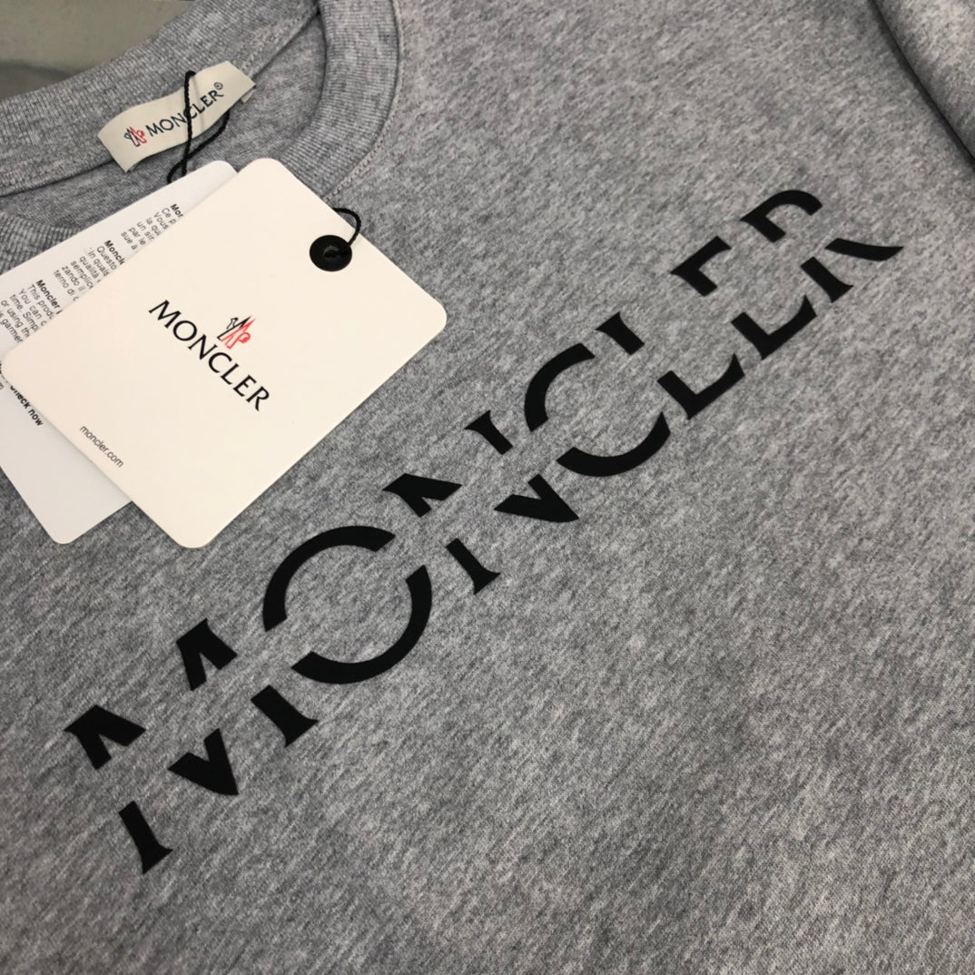 MONCLER New Men’s Crewneck T-Shirt – Unisex Luxury Style – Premium Cotton – Sizes S–XL