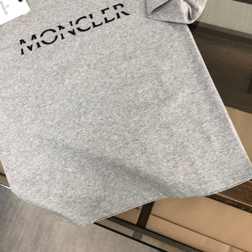 MONCLER New Men’s Crewneck T-Shirt – Unisex Luxury Style – Premium Cotton – Sizes S–XL