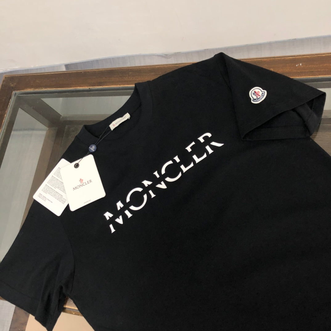 MONCLER New Men’s Crewneck T-Shirt – Unisex Luxury Style – Premium Cotton – Sizes S–XL