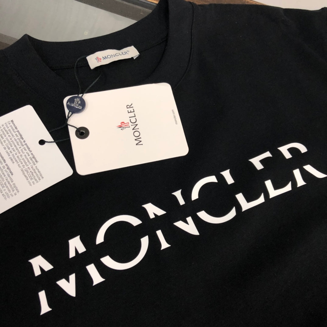 MONCLER New Men’s Crewneck T-Shirt – Unisex Luxury Style – Premium Cotton – Sizes S–XL