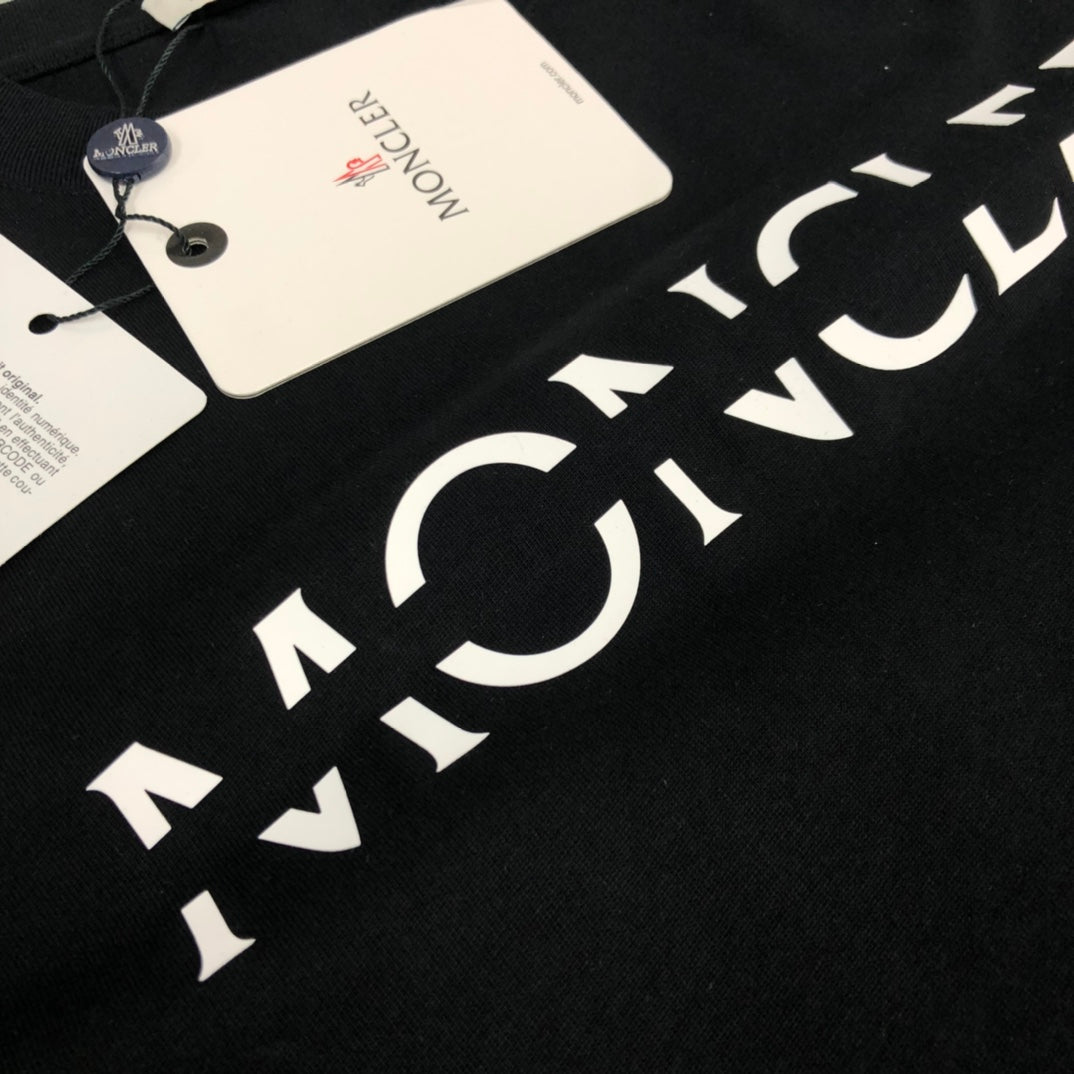MONCLER New Men’s Crewneck T-Shirt – Unisex Luxury Style – Premium Cotton – Sizes S–XL