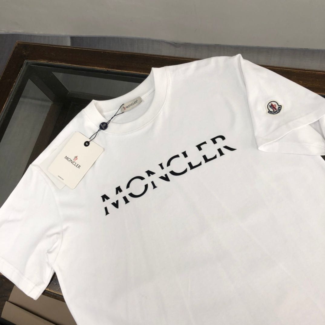 MONCLER New Men’s Crewneck T-Shirt – Unisex Luxury Style – Premium Cotton – Sizes S–XL