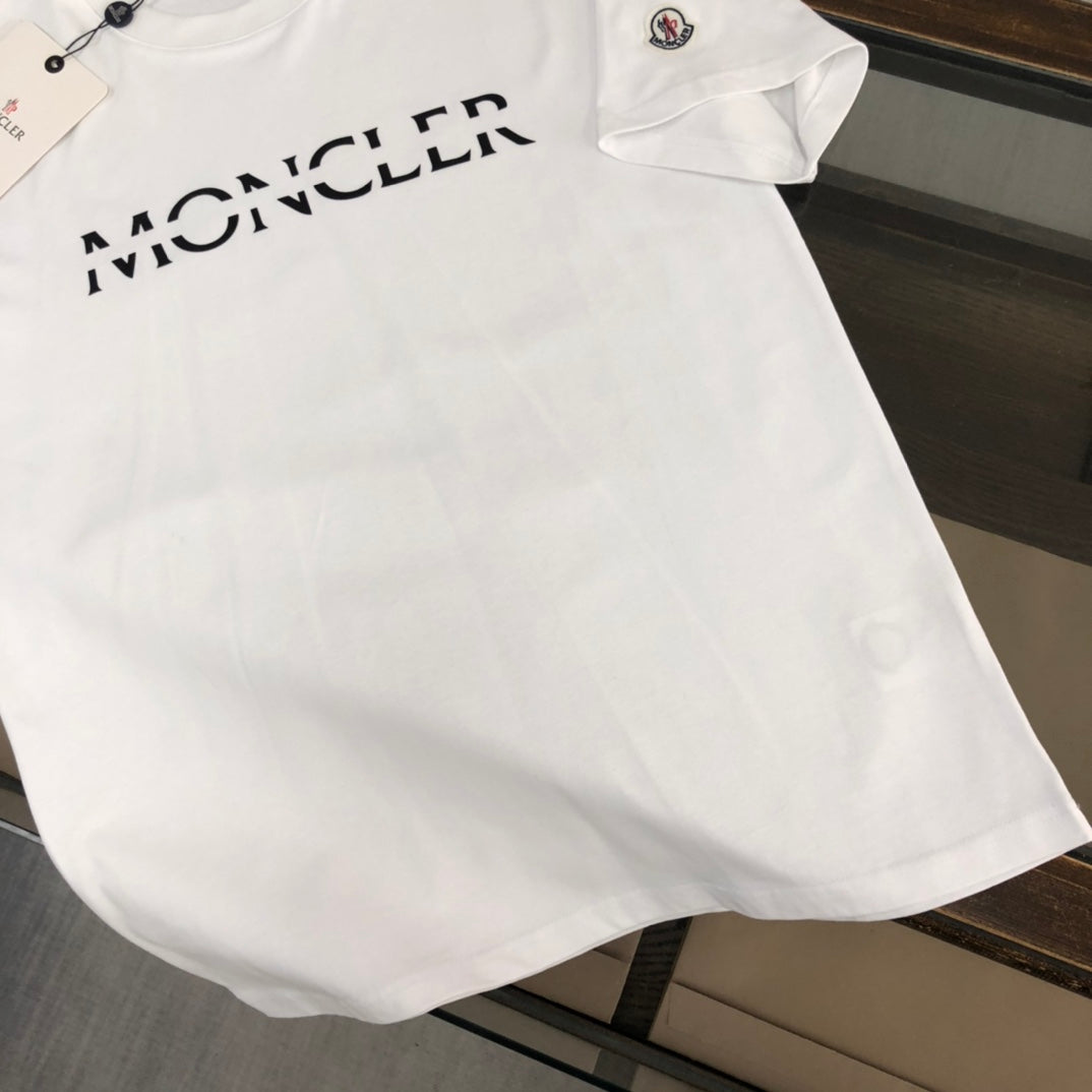 MONCLER New Men’s Crewneck T-Shirt – Unisex Luxury Style – Premium Cotton – Sizes S–XL