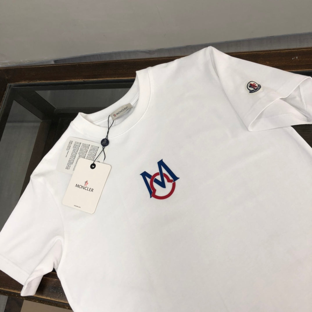 MONCLER New Men’s Crewneck T-Shirt – Unisex Luxury Style – Premium Cotton – Sizes S–XL