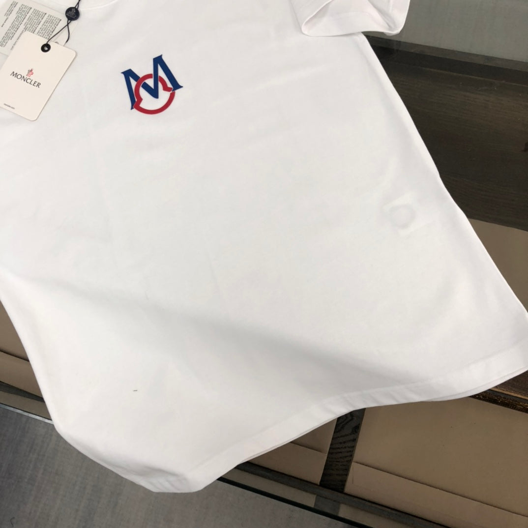 MONCLER New Men’s Crewneck T-Shirt – Unisex Luxury Style – Premium Cotton – Sizes S–XL