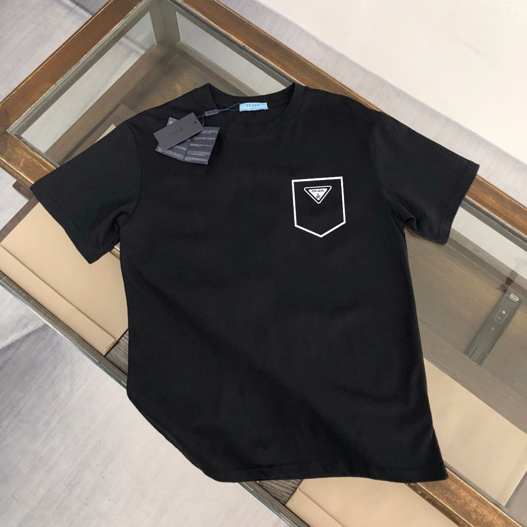 PRADA Logo Print T-Shirt – Premium Cotton – Sizes S–XL