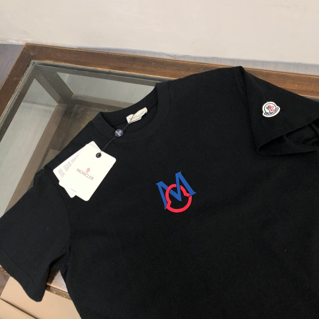 MONCLER New Men’s Crewneck T-Shirt – Unisex Luxury Style – Premium Cotton – Sizes S–XL