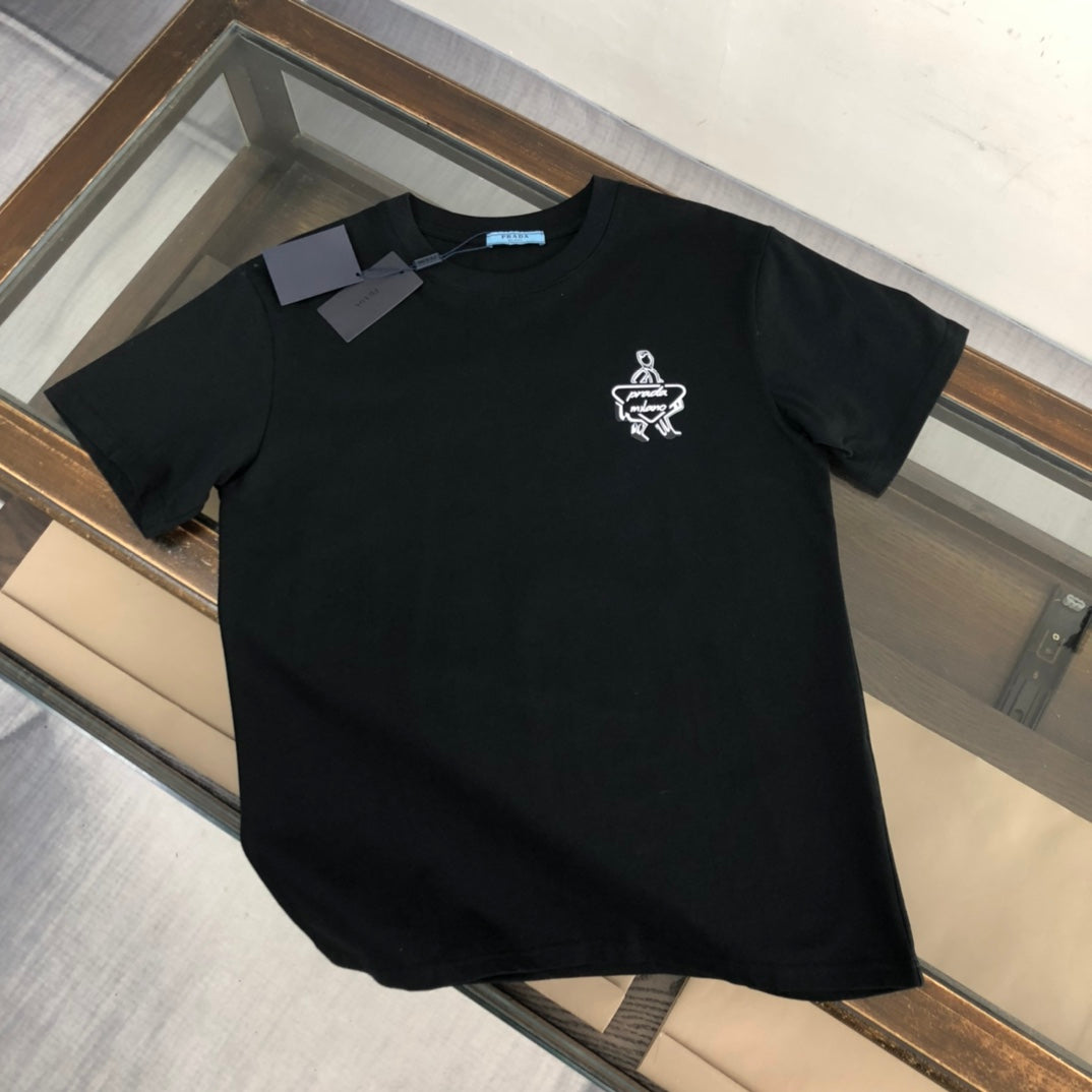 PRADA Men’s Cotton Crewneck Printed T-Shirt | Summer Collection | M–3XL