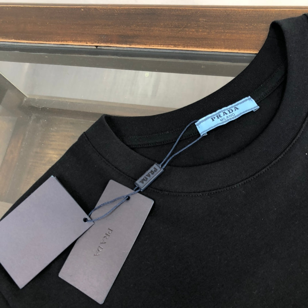 PRADA Men’s Cotton Crewneck Printed T-Shirt | Summer Collection | M–3XL