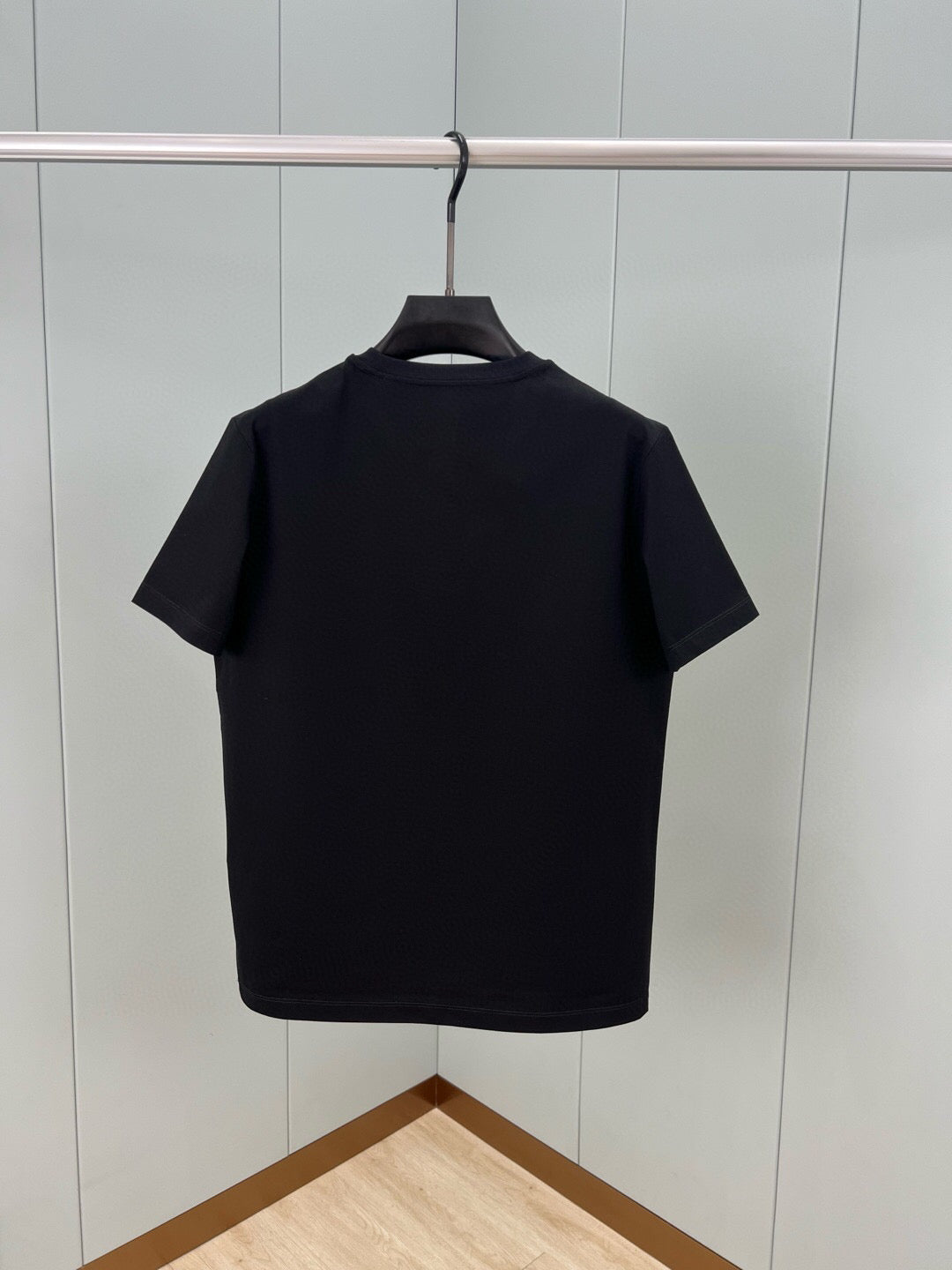 PRADA Men’s 260g Cotton T-Shirt with 3D Inverted Triangle Logo Print | S–XXL