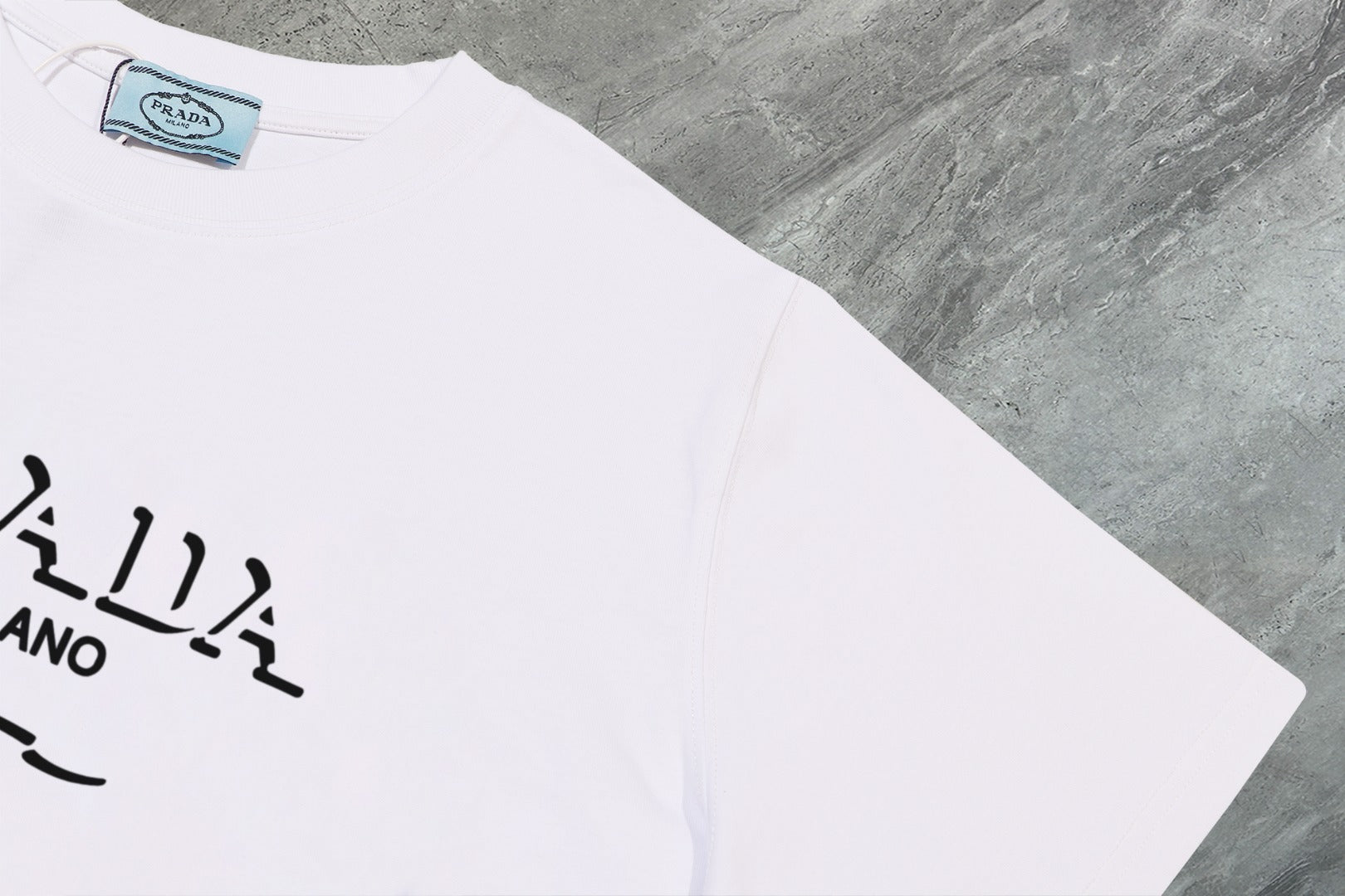 PRADA 2025 New Season Premium Cotton Crewneck T-Shirt | S–2XL