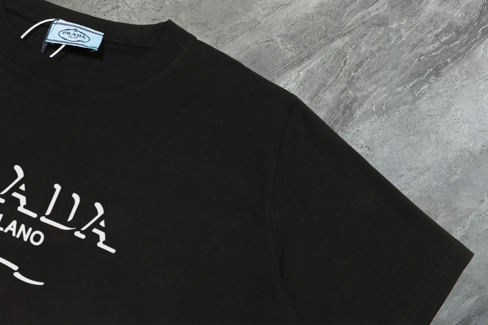 PRADA 2025 New Season Premium Cotton Crewneck T-Shirt | S–2XL