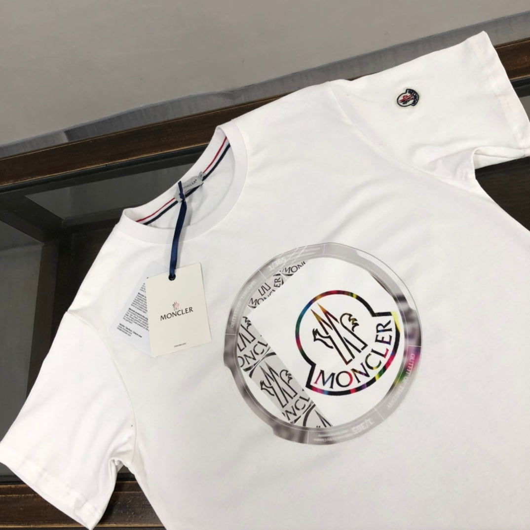 MONCLER Classic Logo Cotton T-Shirt – Premium Collection – Sizes M–3XL