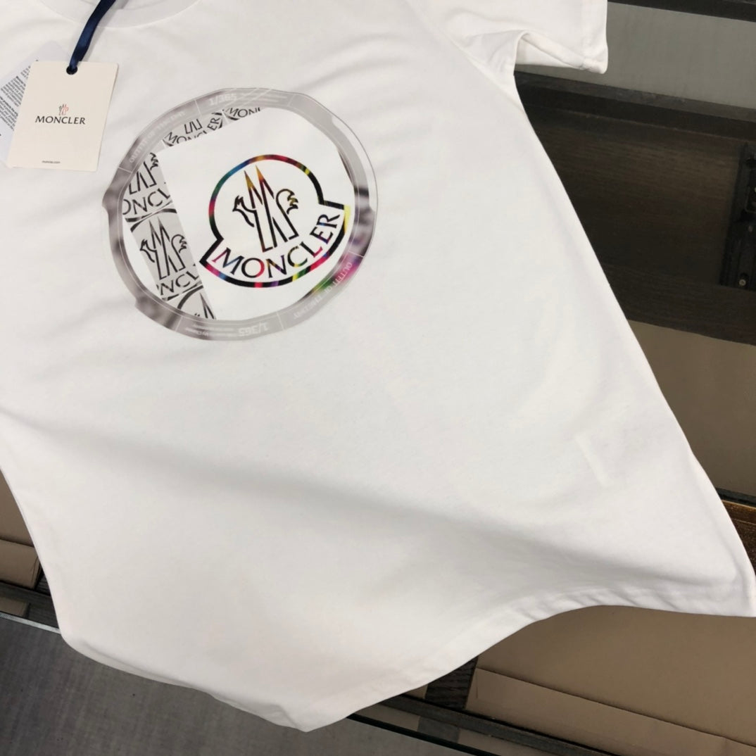 MONCLER Classic Logo Cotton T-Shirt – Premium Collection – Sizes M–3XL