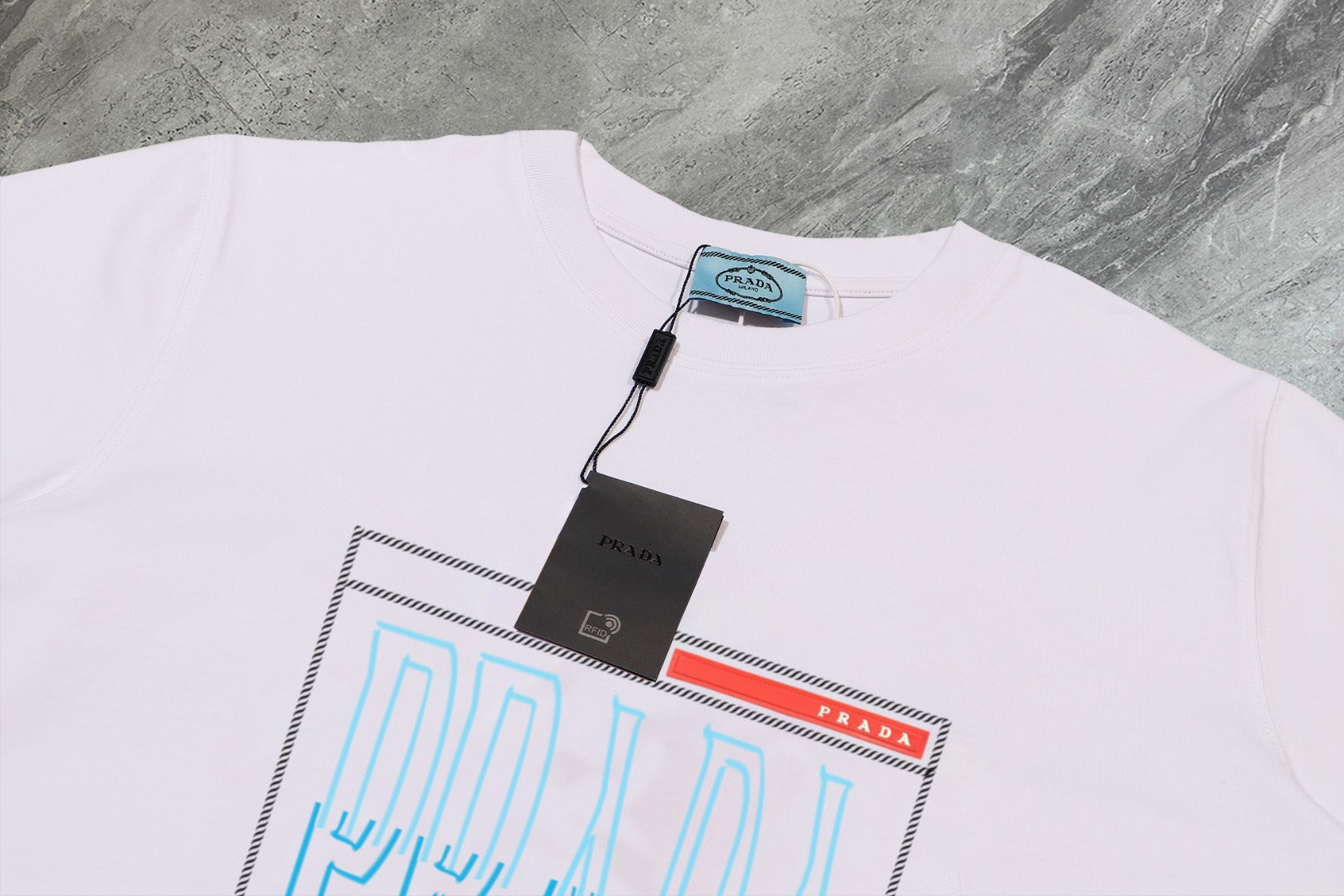PRADA 2025 New Season Premium Cotton Crewneck T-Shirt | S–2XL