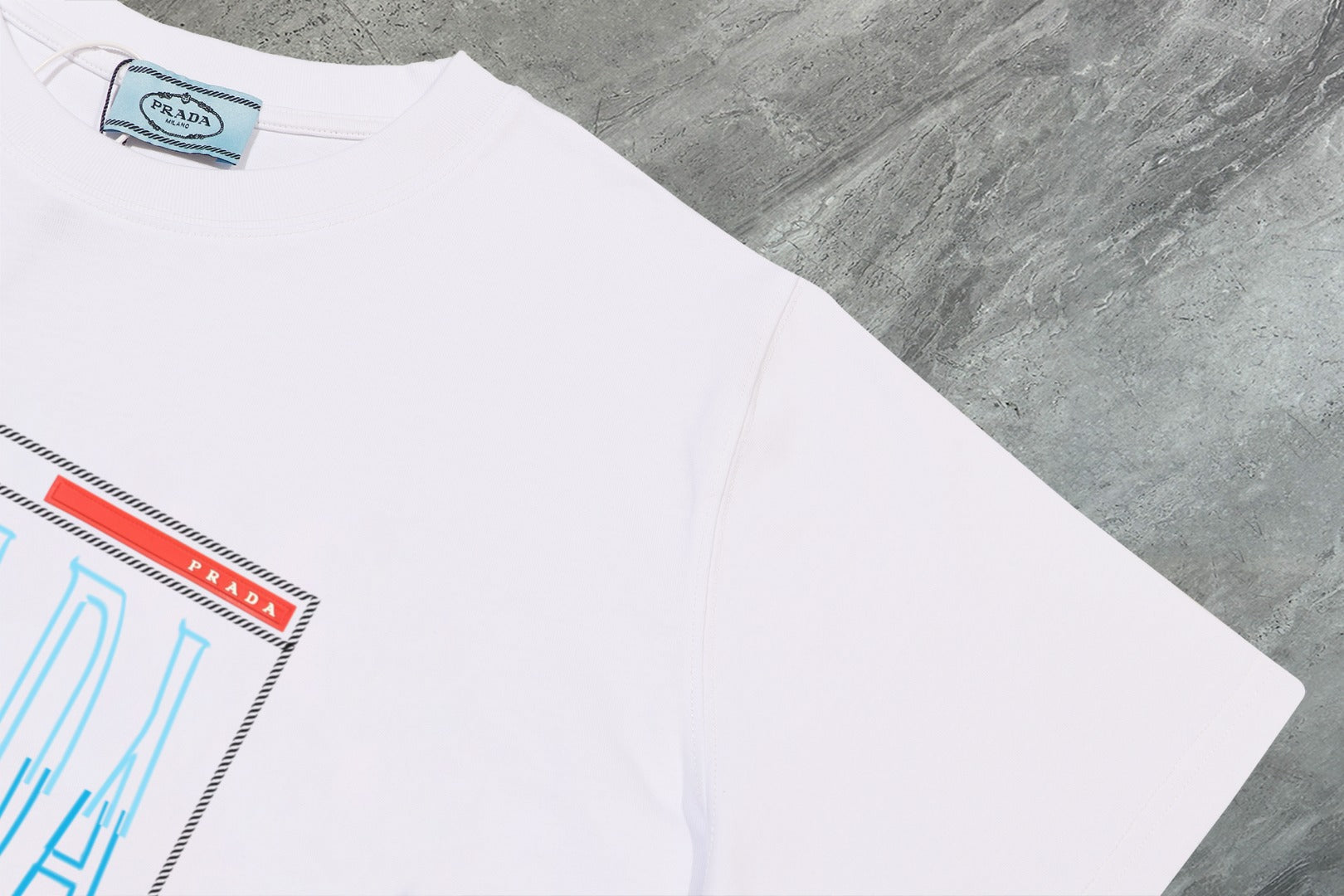 PRADA 2025 New Season Premium Cotton Crewneck T-Shirt | S–2XL