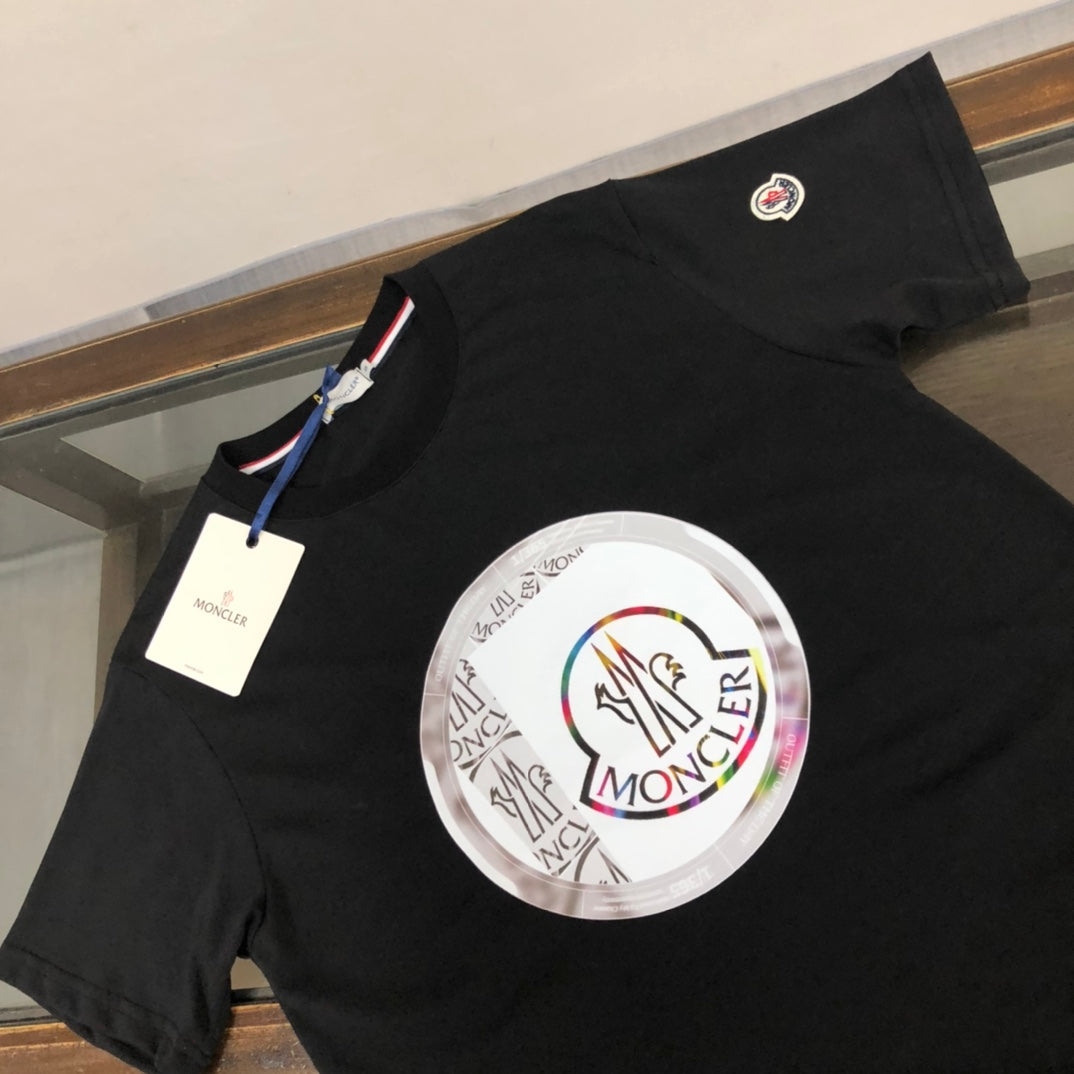 MONCLER Classic Logo Cotton T-Shirt – Premium Collection – Sizes M–3XL
