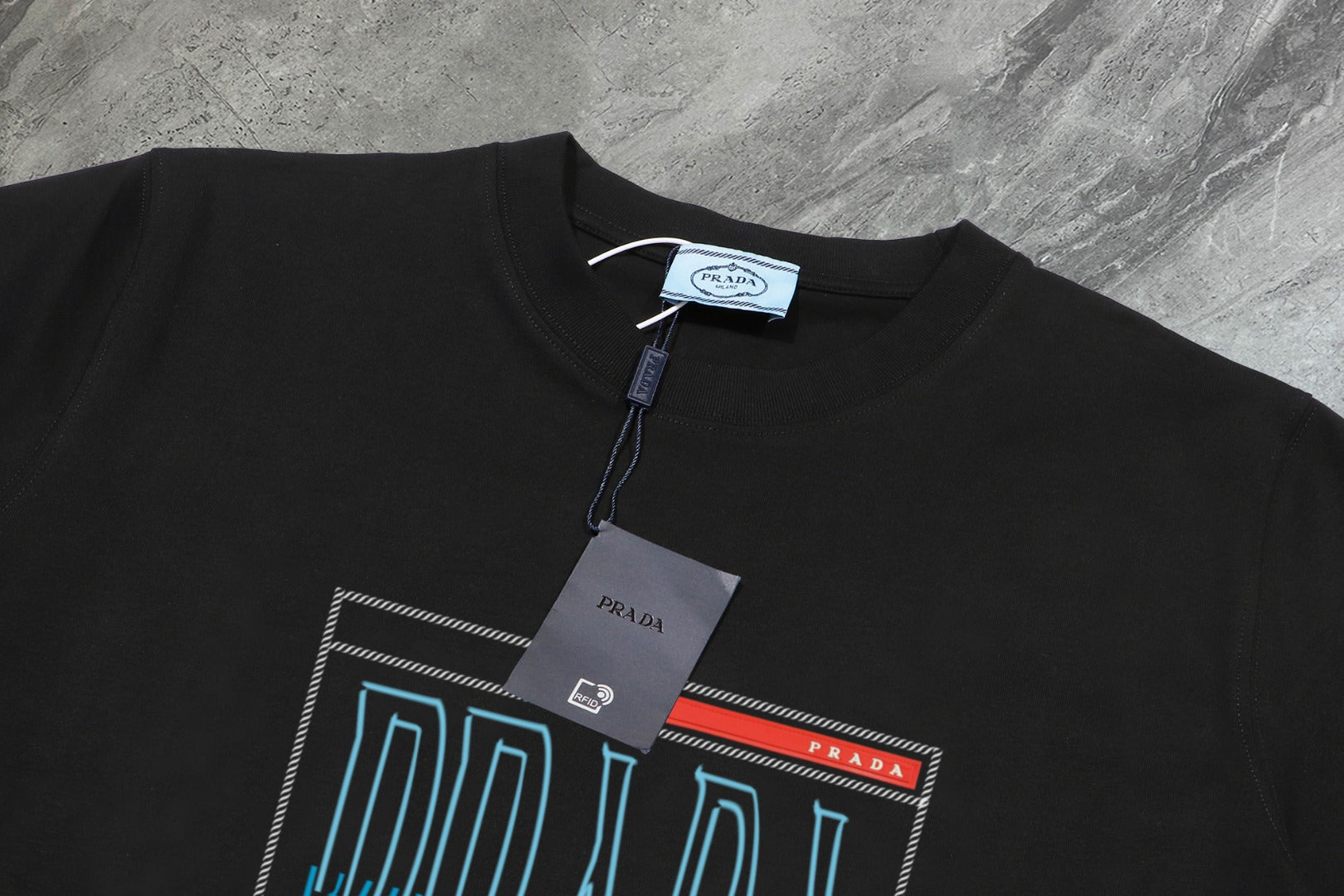 PRADA 2025 New Season Premium Cotton Crewneck T-Shirt | S–2XL