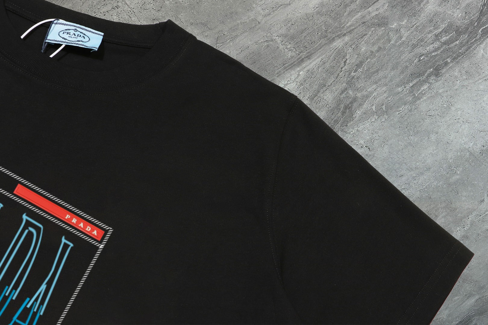 PRADA 2025 New Season Premium Cotton Crewneck T-Shirt | S–2XL