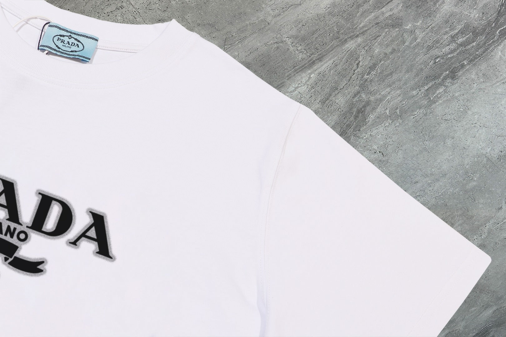 PRADA 2025 New Season Premium Cotton Crewneck T-Shirt | S–2XL