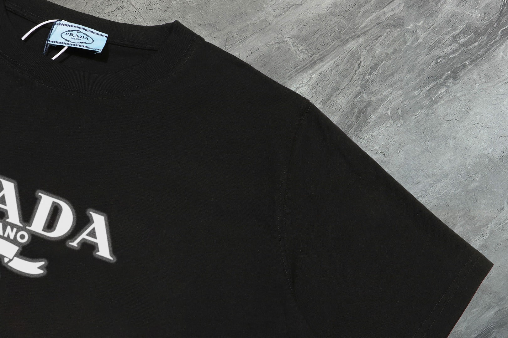 PRADA 2025 New Season Premium Cotton Crewneck T-Shirt | S–2XL