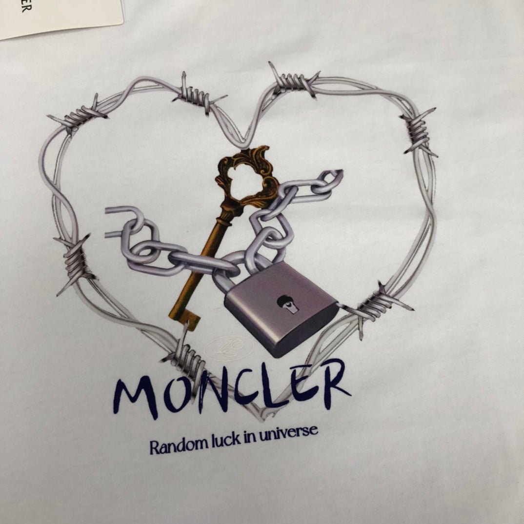 MONCLER Classic Logo Cotton T-Shirt – Premium Collection – Sizes M–3XL