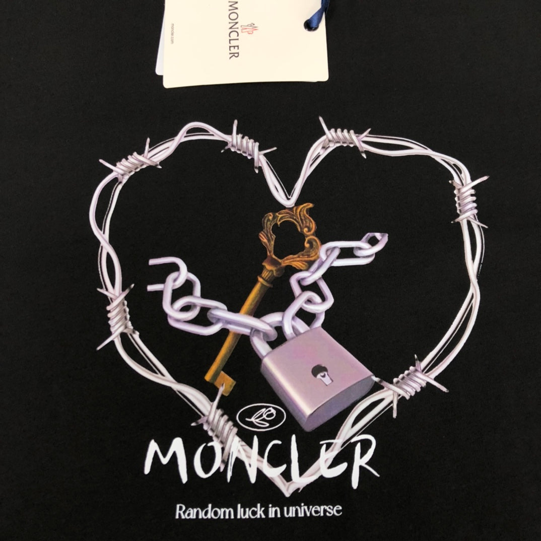 MONCLER Classic Logo Cotton T-Shirt – Premium Collection – Sizes M–3XL