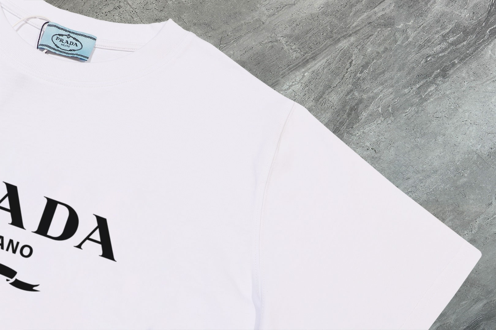 PRADA 2025 New Season Premium Cotton Crewneck T-Shirt | S–2XL