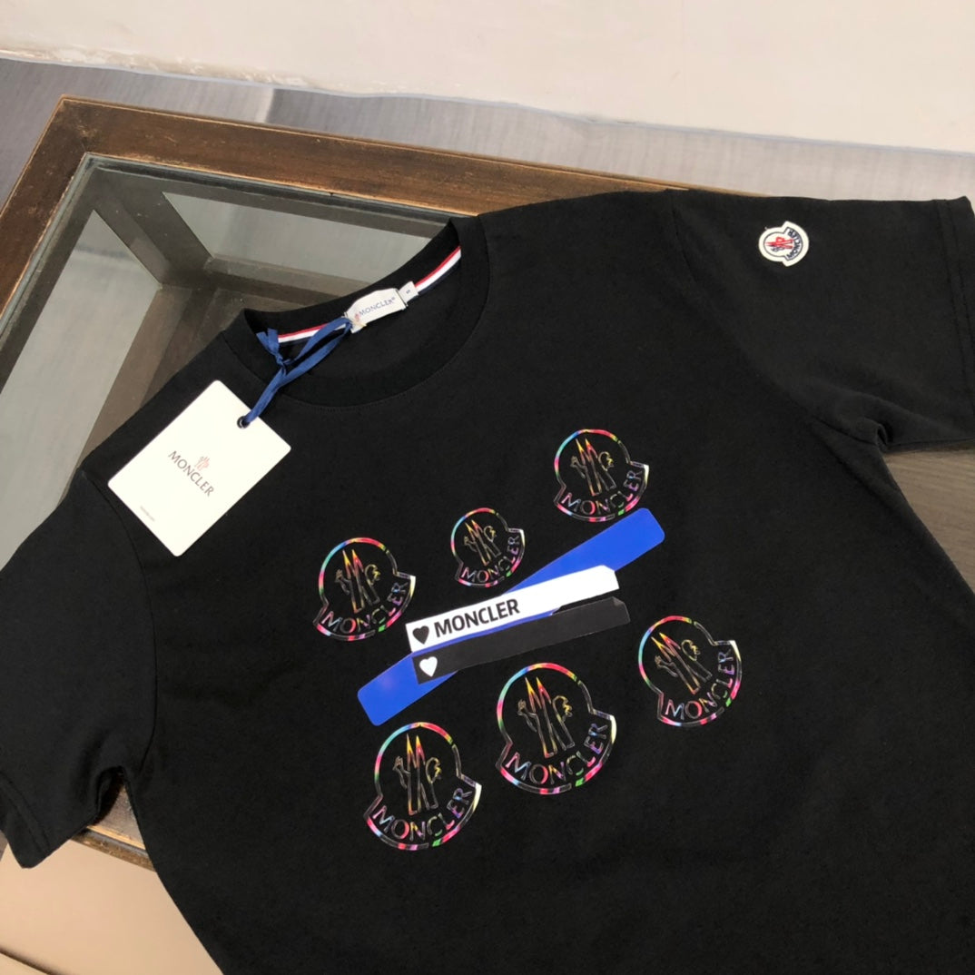 MONCLER Classic Logo Cotton T-Shirt – Premium Collection – Sizes M–3XL