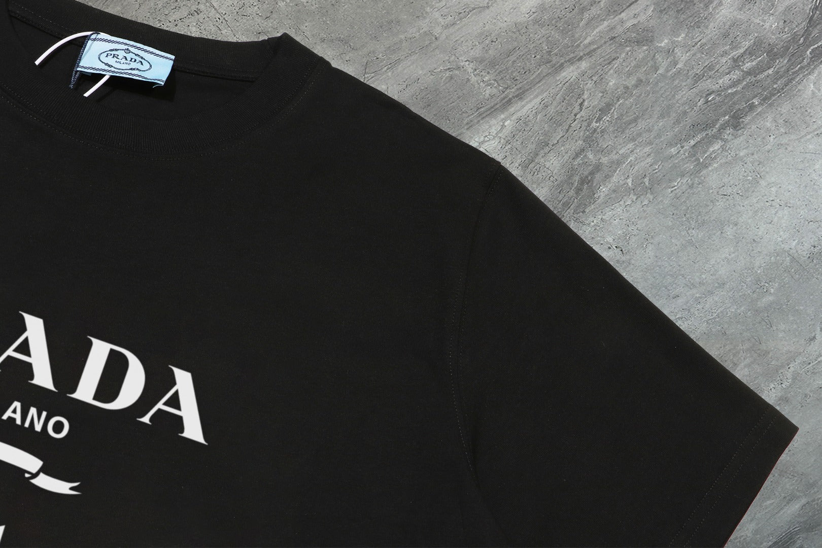 PRADA 2025 New Season Premium Cotton Crewneck T-Shirt | S–2XL